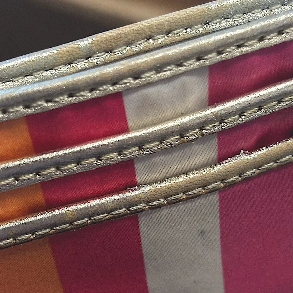 Coach • Y2K Multicolour Striped Card Holder-Wallet **CALL OUTS** - Picture 10 of 10